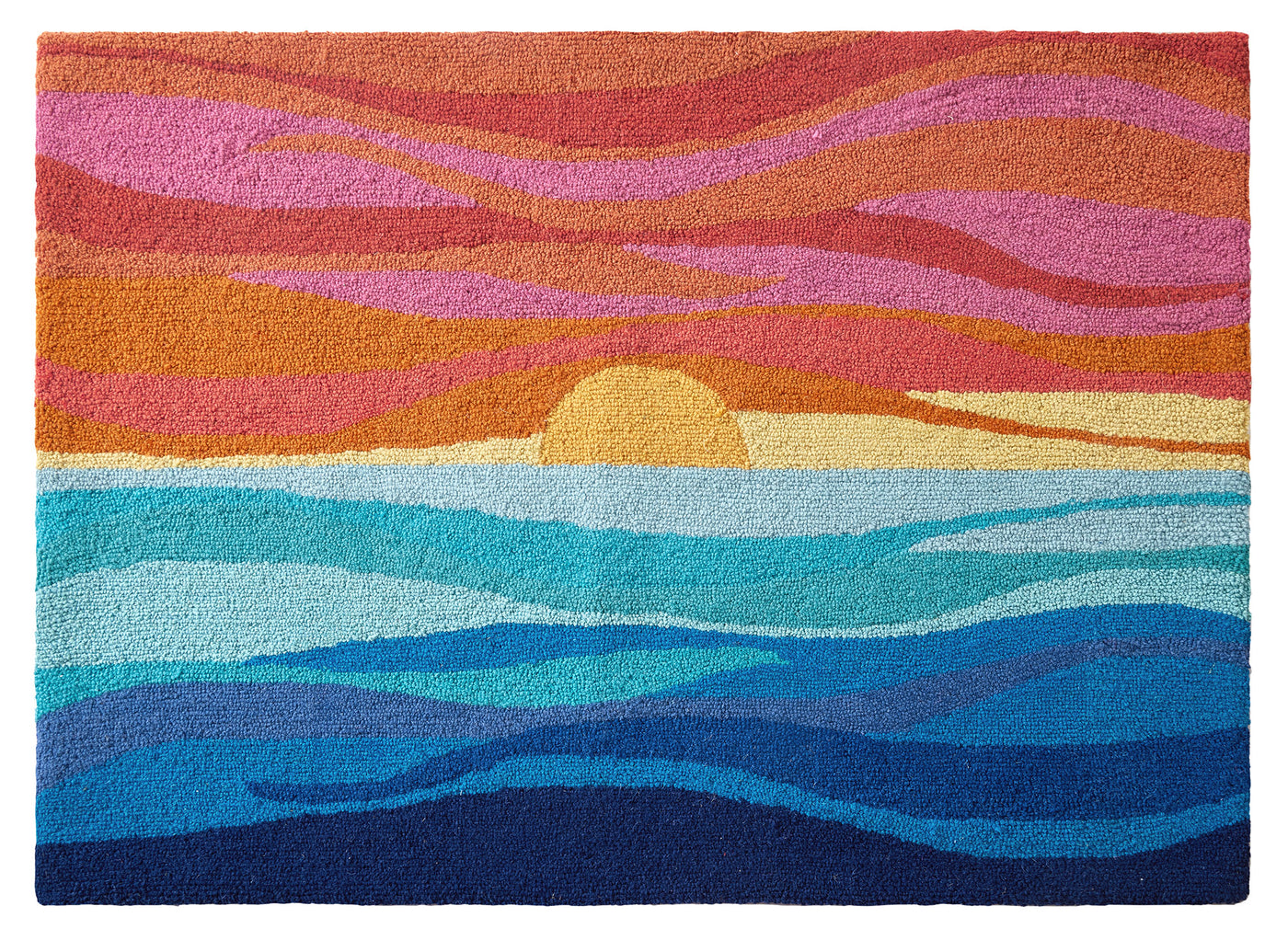 Sunset Hook Rug – Kate Nelligan