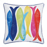 Fiesta Fish Indoor/Outdoor Pillow