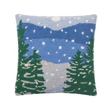 Lakeview Holiday Hook Pillow