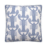 Seersucker Lobster Indoor Outdoor Pillow
