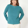 Teal Boat Neck Sweater