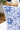 Navy Medallion - Belgian Linen Pillow