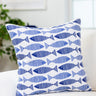 Striped FiIsh - Belgian Linen Pillow