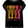 Rock Lobstah Woman's T-Shirt Black