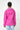 Pink Raincoat with Striped Lining