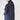 Navy Long Cotton Raincoat