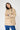 Tan Cotton Raincoat with Sealed Seams