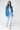 Blue Cotton Raincoat with Sealed Seams
