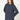 Navy Short Cotton Raincoat with Sealed Seams