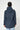 Short Navy Raincoat with Cotton Lining