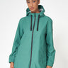 Blue Spruce Raincoat with Back Detail
