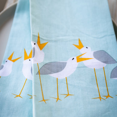 Seagulls Tea Towel