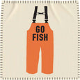 Go Fish Knit Throw Blanket
