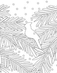 The Colorful Coast Coloring Book by Kate Nelligan-Volume 2 Holiday Edition
