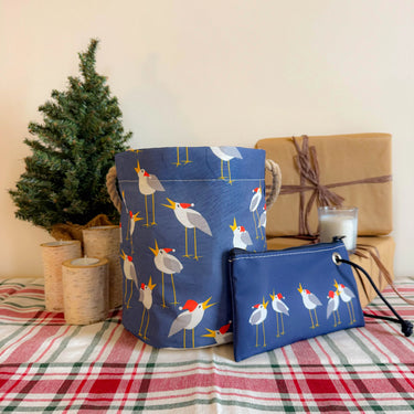 Caroling Seagull Bucket Bag by Sea Bags