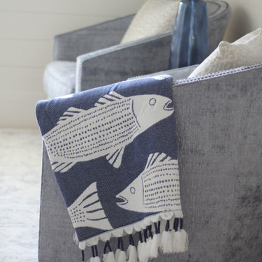 Striper Throw Blanket