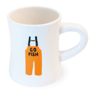 GO FISH White Mug