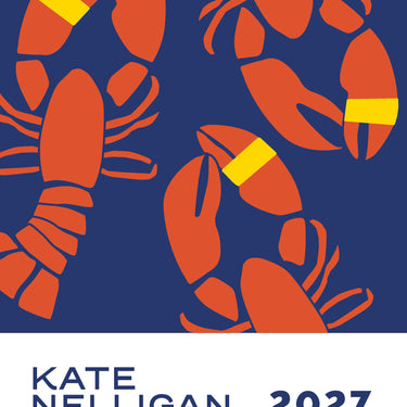 2027 Kate Nelligan Poster Wall Calendar Suitable for Framing