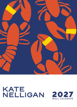 2027 Kate Nelligan 5" x 7" Desk Calendar