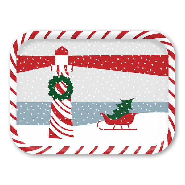 Christmas Island Medium Wooden Tray