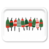 Holiday Buoyline Large Wooden Tray