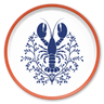 Lobster Damask Wooden Trays