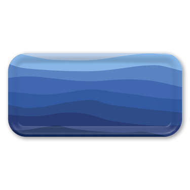 Ombre Sea Wooden Trays