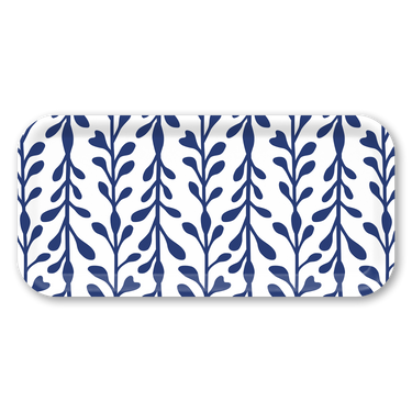 Seaweed Stripe Wooden Trays