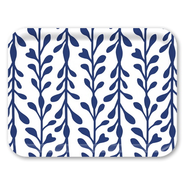 Seaweed Stripe Wooden Trays