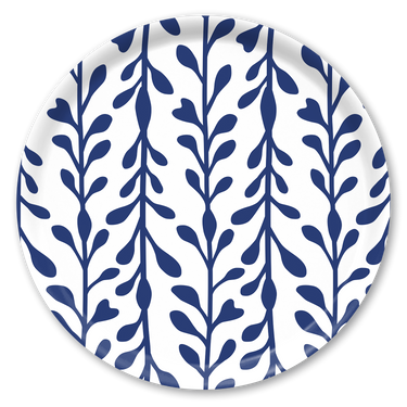 Seaweed Stripe Wooden Trays