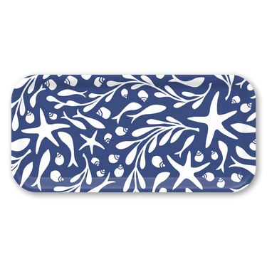 Tidepool - Blue Wooden Trays