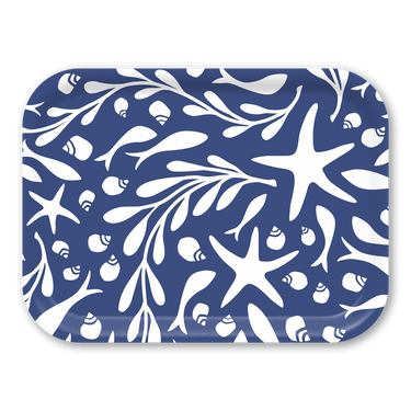 Tidepool - Blue Wooden Trays