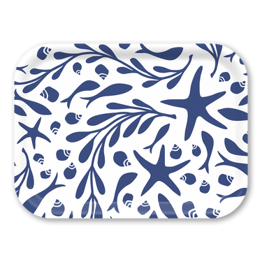 Tidepool - White Wooden Trays