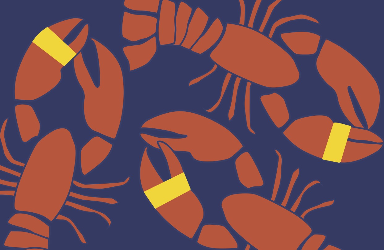 Lobster Bake Vinyl Placemat