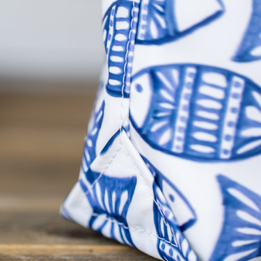 Indigo Fish Medium Tote by Sea Bags