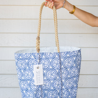 Indigo Fish Medium Tote by Sea Bags