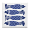 Blue Fish Coaster
