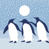 Arctic Antics Penguin Vinyl Placemat