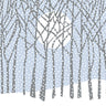 Winter Solstice Vinyl Placemat