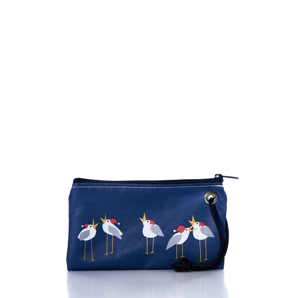 Caroling Seagulls Wristlet by Sea Bags