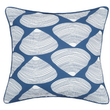 Clamshell Cotton Linen Pillow