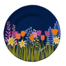 Midnight Garden Salad Plate