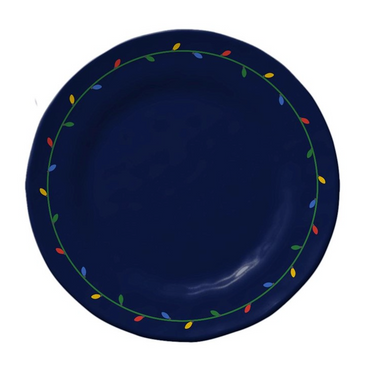 Holiday Lights Salad Plate