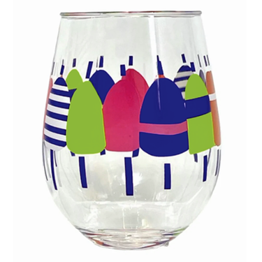 Acrylic Wine Tumbler - Buoy