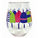 Acrylic Wine Tumbler - Buoy