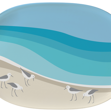 Sandpiper Melamine Dinnerware UPDATED