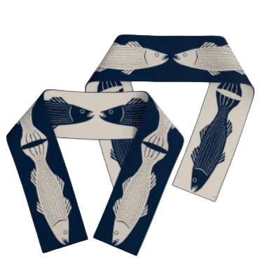 Striper Reversible Knit Scarf