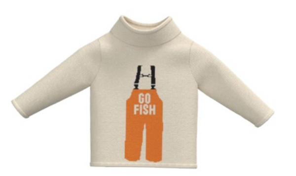 Go Fish Rollneck Baby Knit Sweater