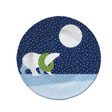 Arctic Antics Polar Bears Melamine Servewear