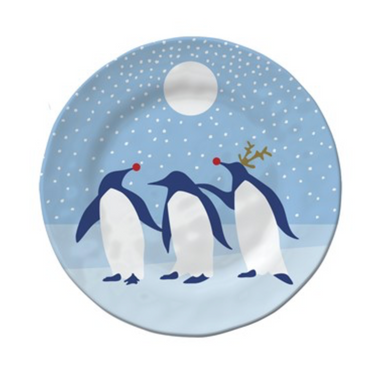 Arctic Antics Penguins Melamine Serveware